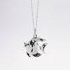 Picture of 14k White Gold Necklace with Diamond Accented Angelfish Pendant