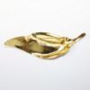 Picture of Vintage 1964 Henkel & Grosse for Christian Dior Golden Leaf & Pearl Brooch