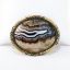 Picture of Antique Victorian Era 17k Yellow Gold & Agate Brooch