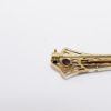 Picture of Antique Edwardian Era 14k Yellow Gold, Amethyst, Seed & Freshwater Pearl Bar Brooch