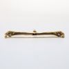 Picture of Antique Edwardian Era 14k Yellow Gold, Amethyst, Seed & Freshwater Pearl Bar Brooch