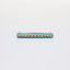 Picture of Antique Edwardian Era 14k Gold, Turquoise Enamel & Seed Pearl Bar Brooch