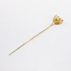 Picture of Antique 19k Yellow Gold & Seed Pearl Papyrus Inspired Egyptian Revival Stick Pin