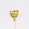 Picture of Antique 19k Yellow Gold & Seed Pearl Papyrus Inspired Egyptian Revival Stick Pin