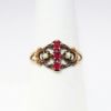 Picture of Antique Victorian Revival 10k Gold, Ruby & Pearl Ring by Ostby Barton