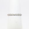 Picture of Antique Art Deco Iridium Platinum Etched Wedding Band