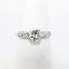 Picture of Exquisite Diamond Solitaire Ring - 0.90ct European Cut in 14kt White Gold