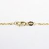 Picture of Custom 14k Yellow Gold, Green Tourmaline & Diamond Necklace with Turtle Motif