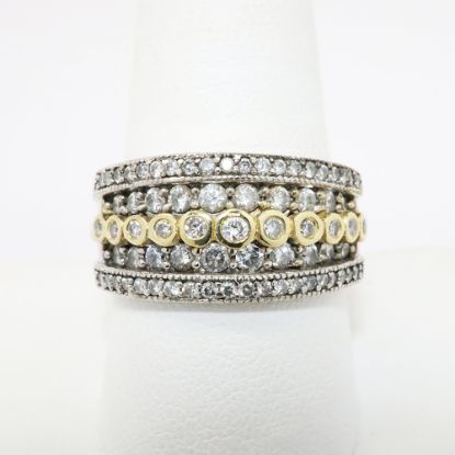 Picture of 14k Two-Tone Gold & Diamond Ring