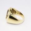 Picture of 18k Yellow Gold, Diamond & 1736 Spanish Real Coin Ring 