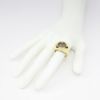 Picture of 18k Yellow Gold, Diamond & 1736 Spanish Real Coin Ring 