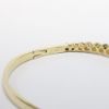 Picture of 14k Yellow Gold & Diamond Bangle Bracelet