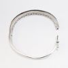 Picture of 14k White Gold & Pavé Set Diamond Bangle Bracelet