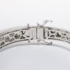 Picture of 14k White Gold & Pavé Set Diamond Bangle Bracelet