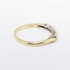 Picture of Antique 14k Yellow Gold & Old European Cut Diamond Wedding Band Set 