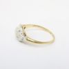 Picture of Vintage 1940's 14k Two-Tone Gold & Diamond Bridal Ring Set