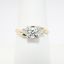 Picture of Vintage Mid Century 14k Gold & Round Transitional Cut Diamond Engagement Ring