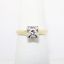 Picture of Vintage Mid Century 14k Gold & Round Brilliant Cut Diamond Engagement Ring