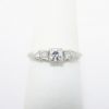 Picture of Antique Art Deco Iridium Platinum & Diamond Engagement Ring