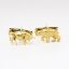 Picture of Vintage 14k Yellow Gold Figural Bull & Bear Wall Street Cufflinks by Lindsay