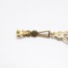 Picture of Antique Edwardian 10k Yellow Gold, Garnet & Seed Pearl Lavalier Pendant