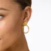 Picture of Julie Vos Sanibel Shell Doorknocker Earrings