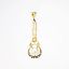 Picture of Antique Art Nouveau 10k Yellow Gold & Pearl Lavalier Pendant