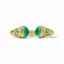 Picture of Cannes Hinged Cuff Bracelet in Iridescent Emerald Green