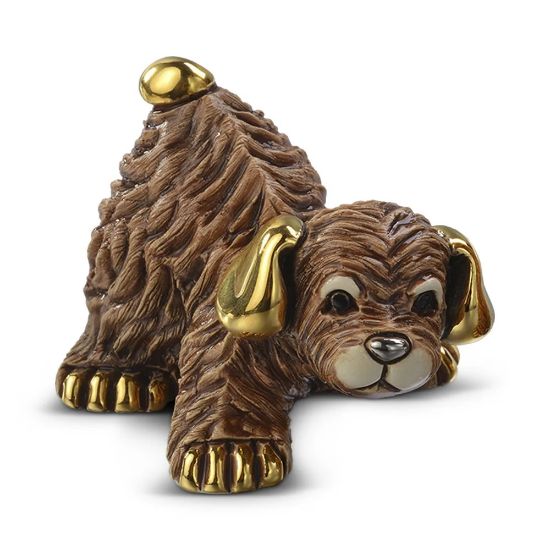 Picture of De Rosa Baby Brown Dog Figurine