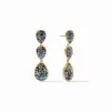 Picture of Luna Teardrop Tier Earring in Ombre Blue