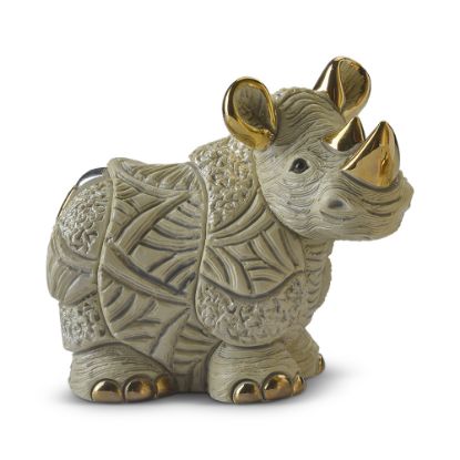 Picture of De Rosa White Rhino Figurine