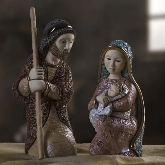 Picture of De Rosa Holy Night, Mary & Joseph Figurines