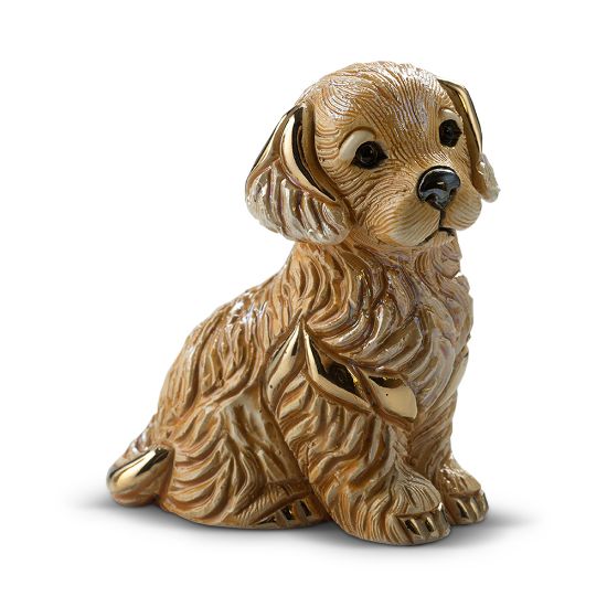 Picture of De Rosa Golden Retriever Puppy Figurine