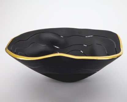 Picture of Waylande Gregory Large Black Free Form Bowl