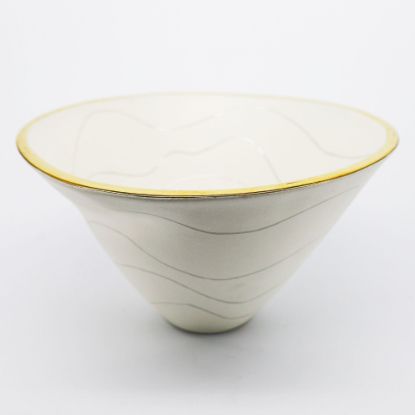 Picture of Waylande Gregory Medium Ivory Free Form Bowl