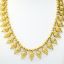Picture of 1991 MMA (Metropolitan Museum of Art) Gold Plated Egyptian Revival Flower Necklace