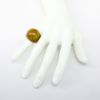 Picture of Vintage 1950's Marbled Green & Brown Bakelite Dome Ring