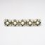 Picture of Vintage Willy Winnaess for David Andersen White Enameled Flower Bar Brooch