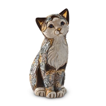 Picture of De Rosa Calico Cat Sitting Figurine