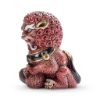 Picture of De Rosa Red Foo Lioness Figurine