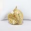 Picture of Vintage 1961 Henkel & Grosse for Christian Dior Golden Leaf & Pearl Brooch