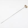 Picture of Antique 1906 Sterling Silver & Citrine Thistle Hat Pin By Charles Horner, Chester, England