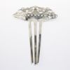 Picture of Antique Victorian Sterling Silver Decorative Hair Comb