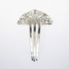 Picture of Antique Victorian Sterling Silver Decorative Hair Comb