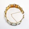 Picture of Art Deco Sterling Silver & White Guilloche Enameled Bracelet by David Andersen