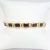 Picture of 14k Yellow Gold & Garnet Bracelet 