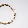 Picture of 14k Yellow Gold & Garnet Bracelet 