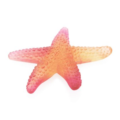 Picture of Daum Amber Coral Sea Starfish Figurine