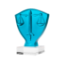 Picture of Daum Justice Symbol Crystal Sculpture