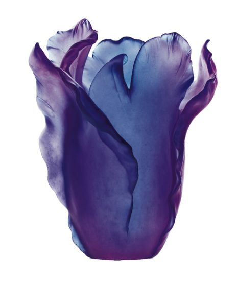 Picture of Daum Ultraviolet Tulip Vase